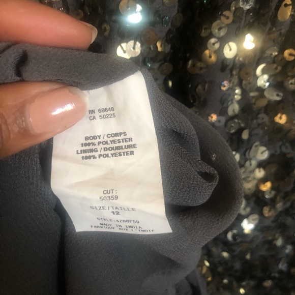 Holiday Sequin Dress - Picture 5 of 6